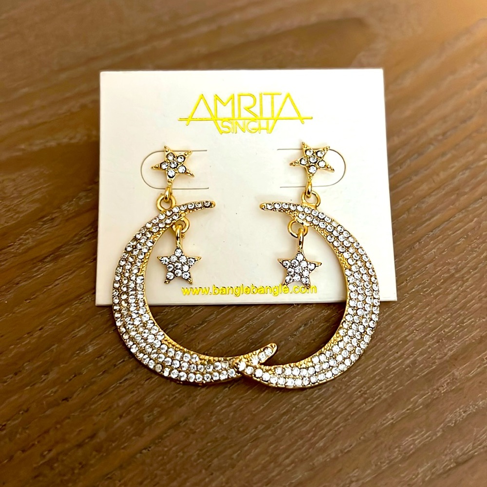 Beautiful Earrings by Amrita Singh
